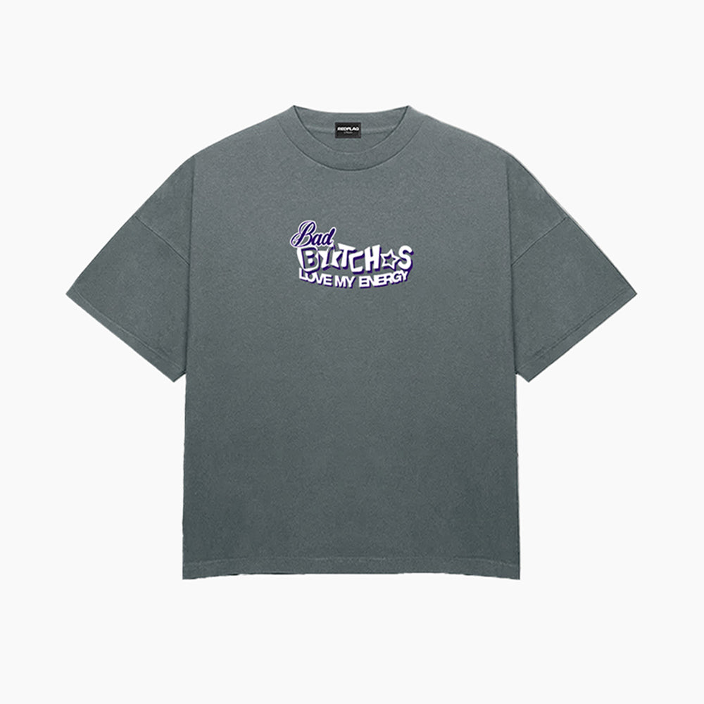 BAD BITCHES TEE (grey)