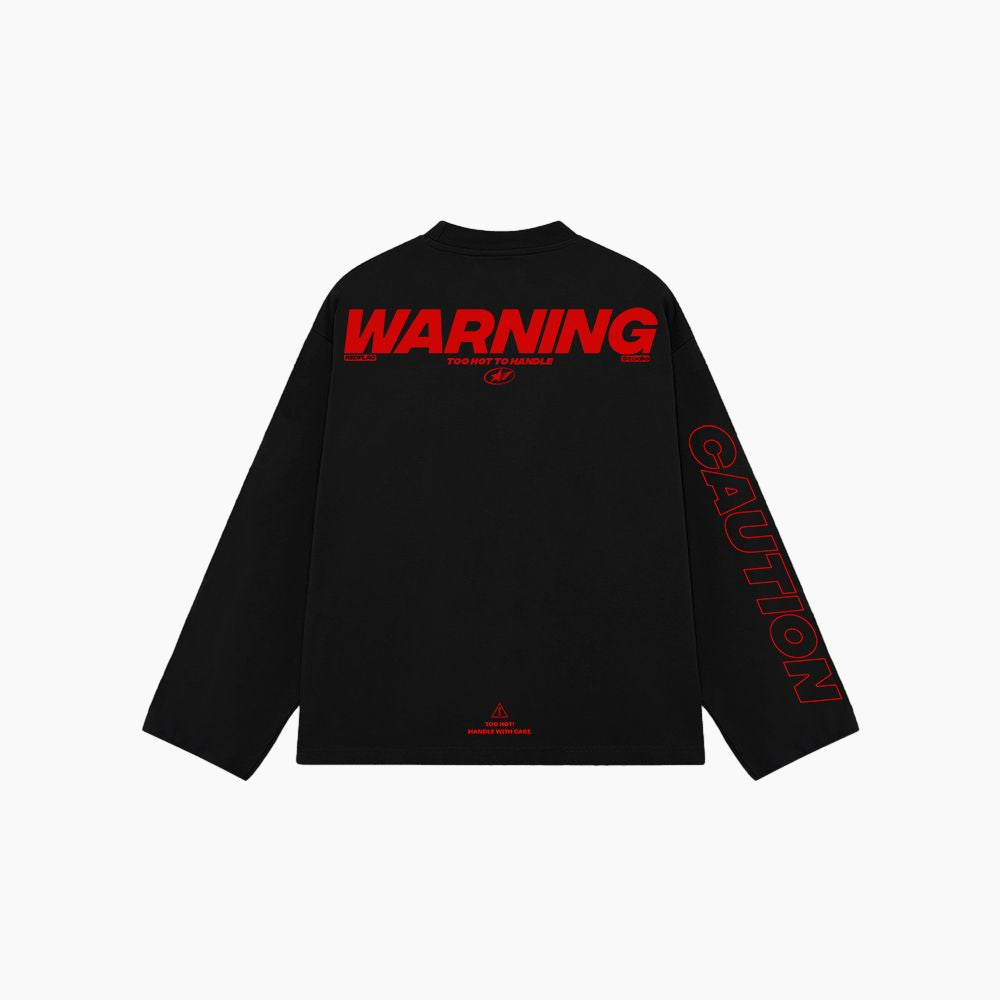 WARNING Long Sleeve TEE