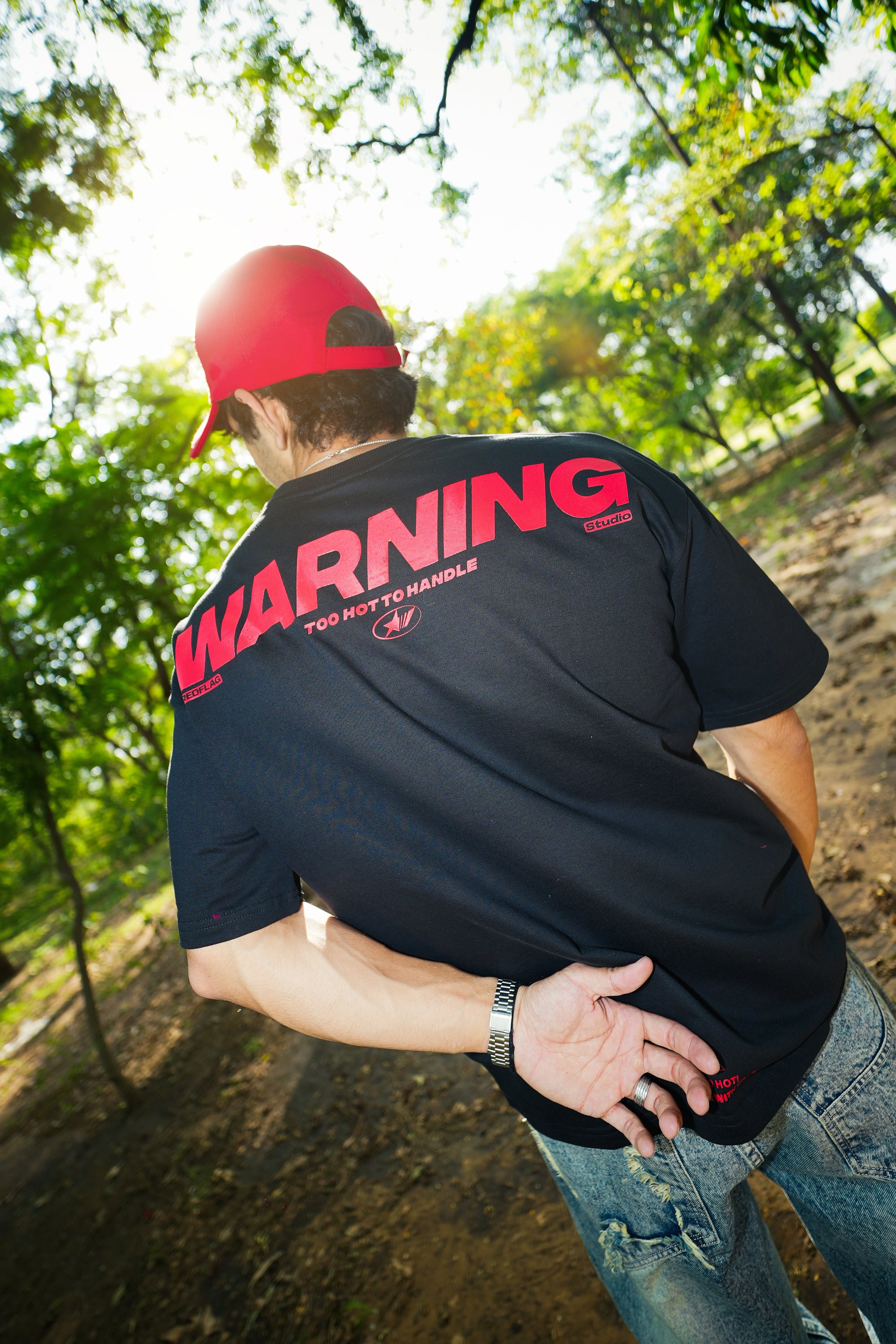 WARNING TEE