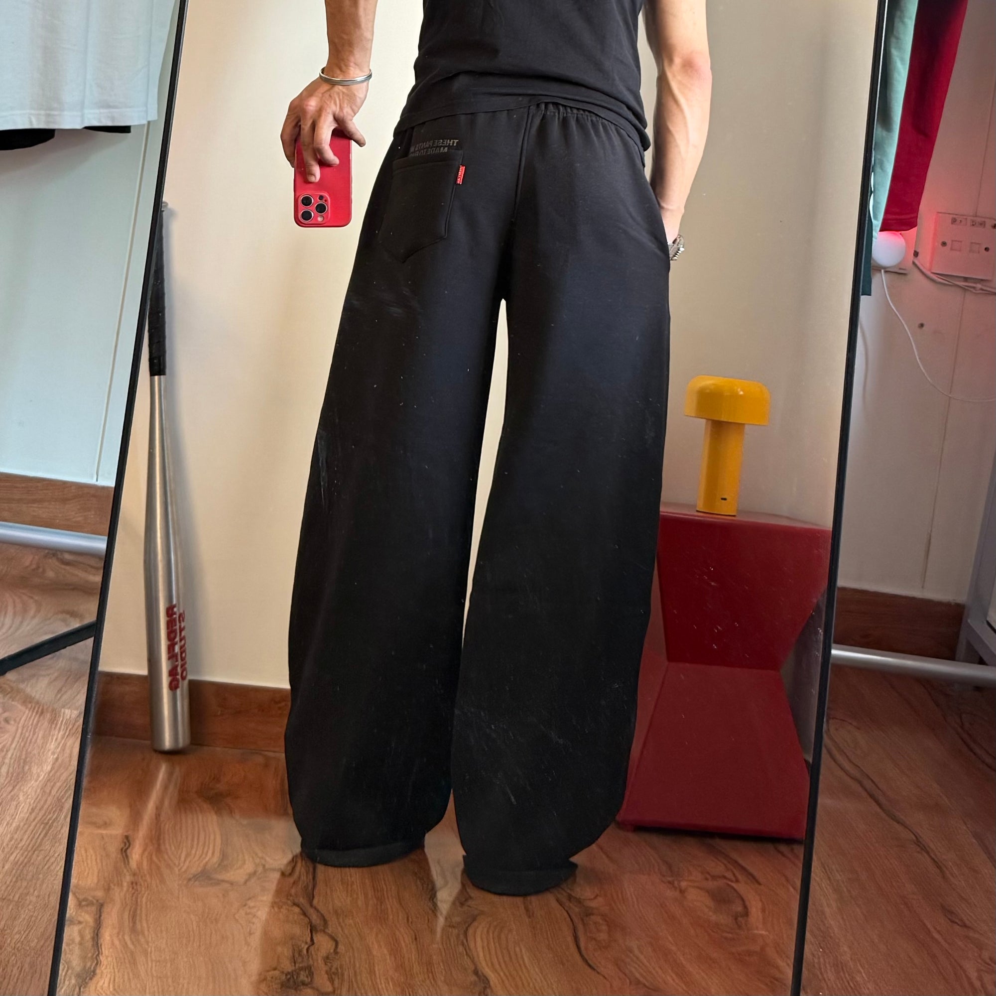 NOT YOUR BASIC SWEATPANTS (BLACK)