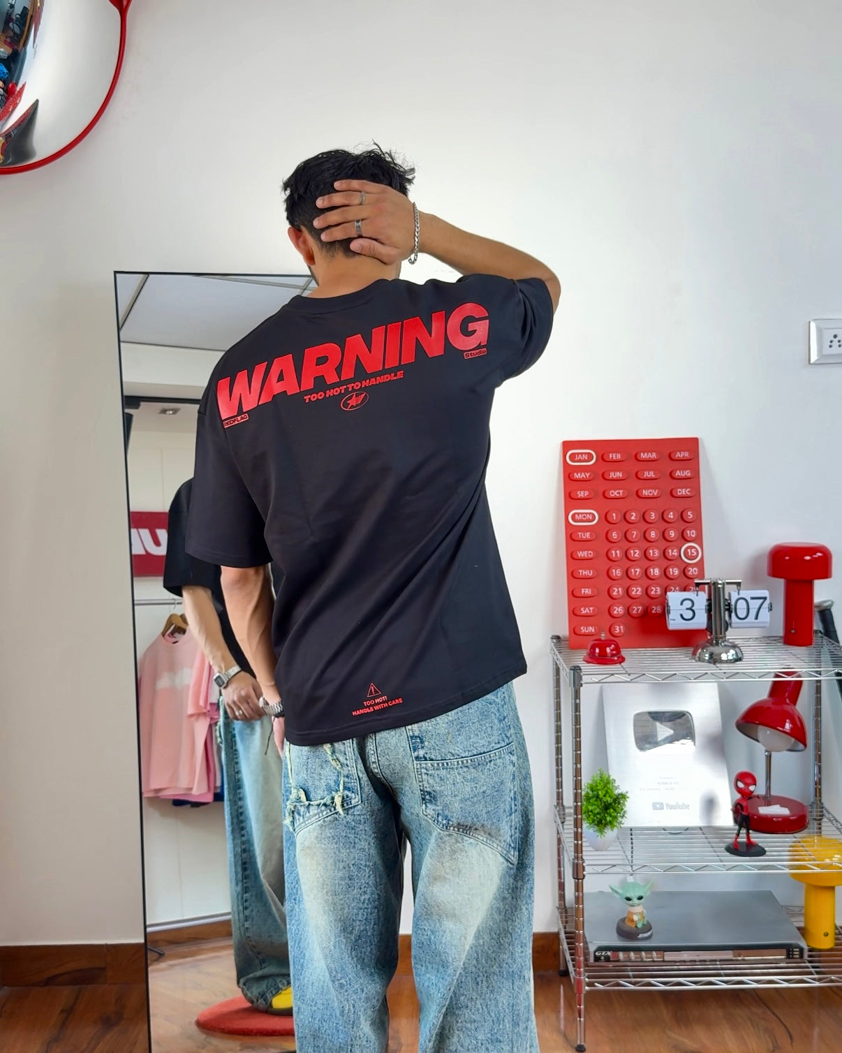 WARNING TEE