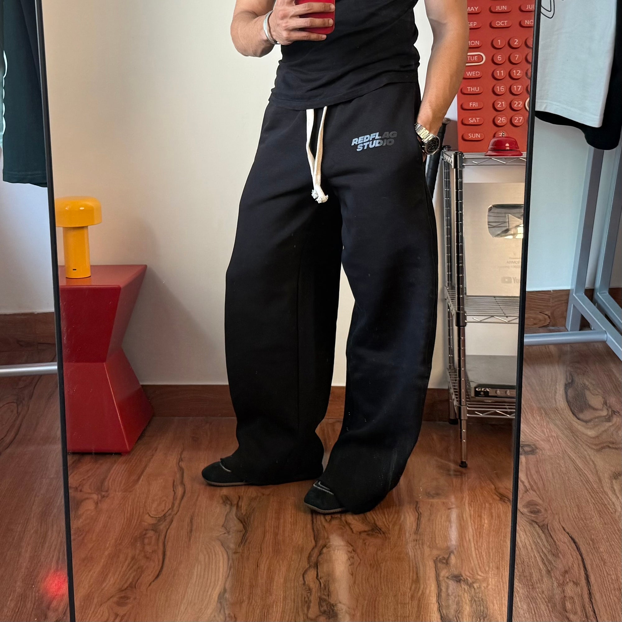 NOT YOUR BASIC SWEATPANTS (BLACK)