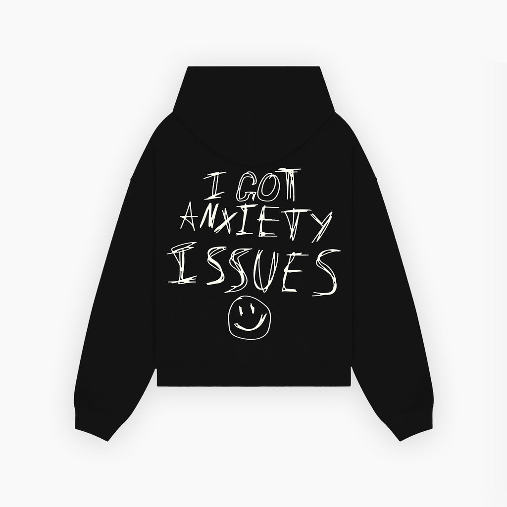ANXIETY HOODIE (Black)