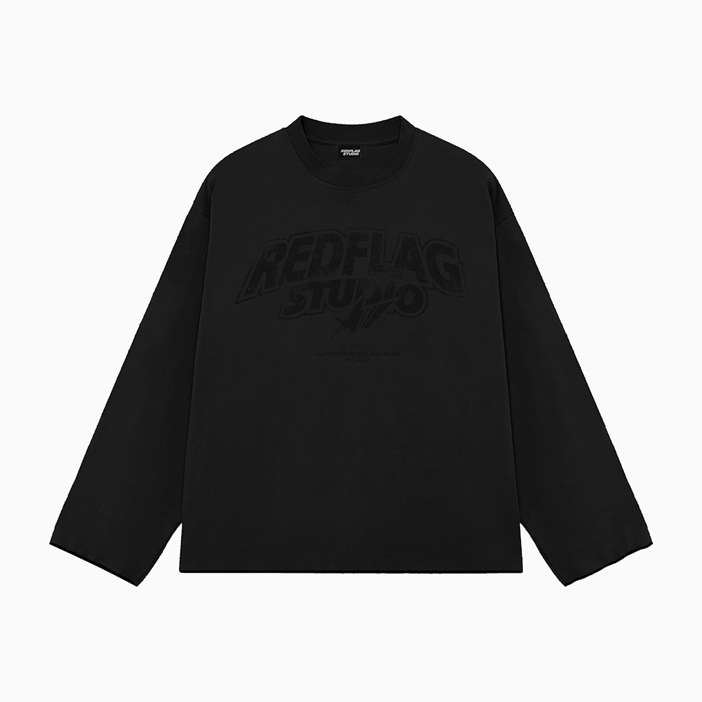 GIVE A DAMN Long Sleeve Tee