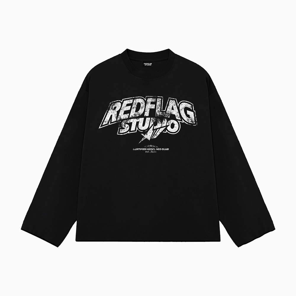 V2 GIVE A DAMN Long Sleeve Tee