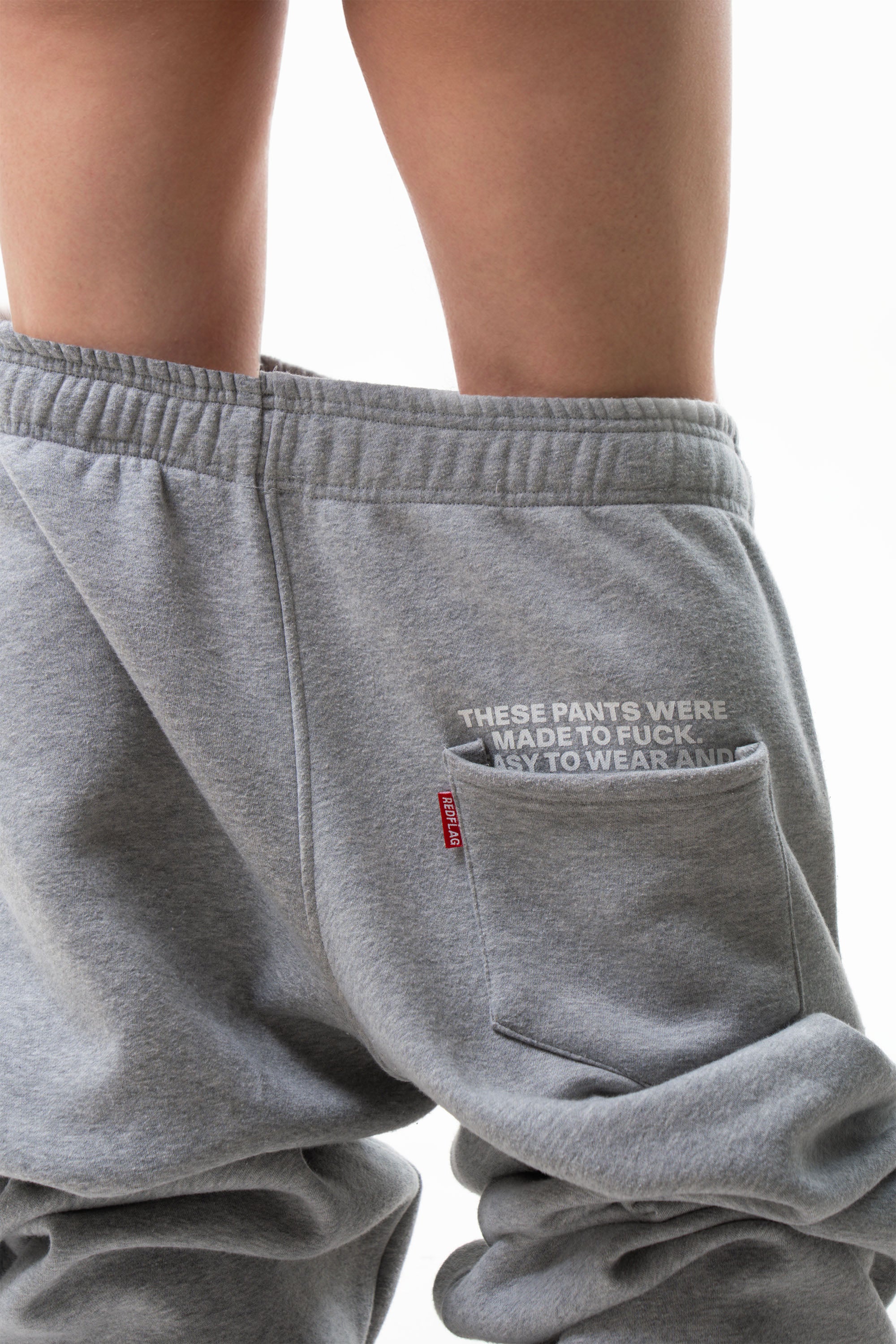 NOT YOUR BASIC SWEATPANTS (GRAY)