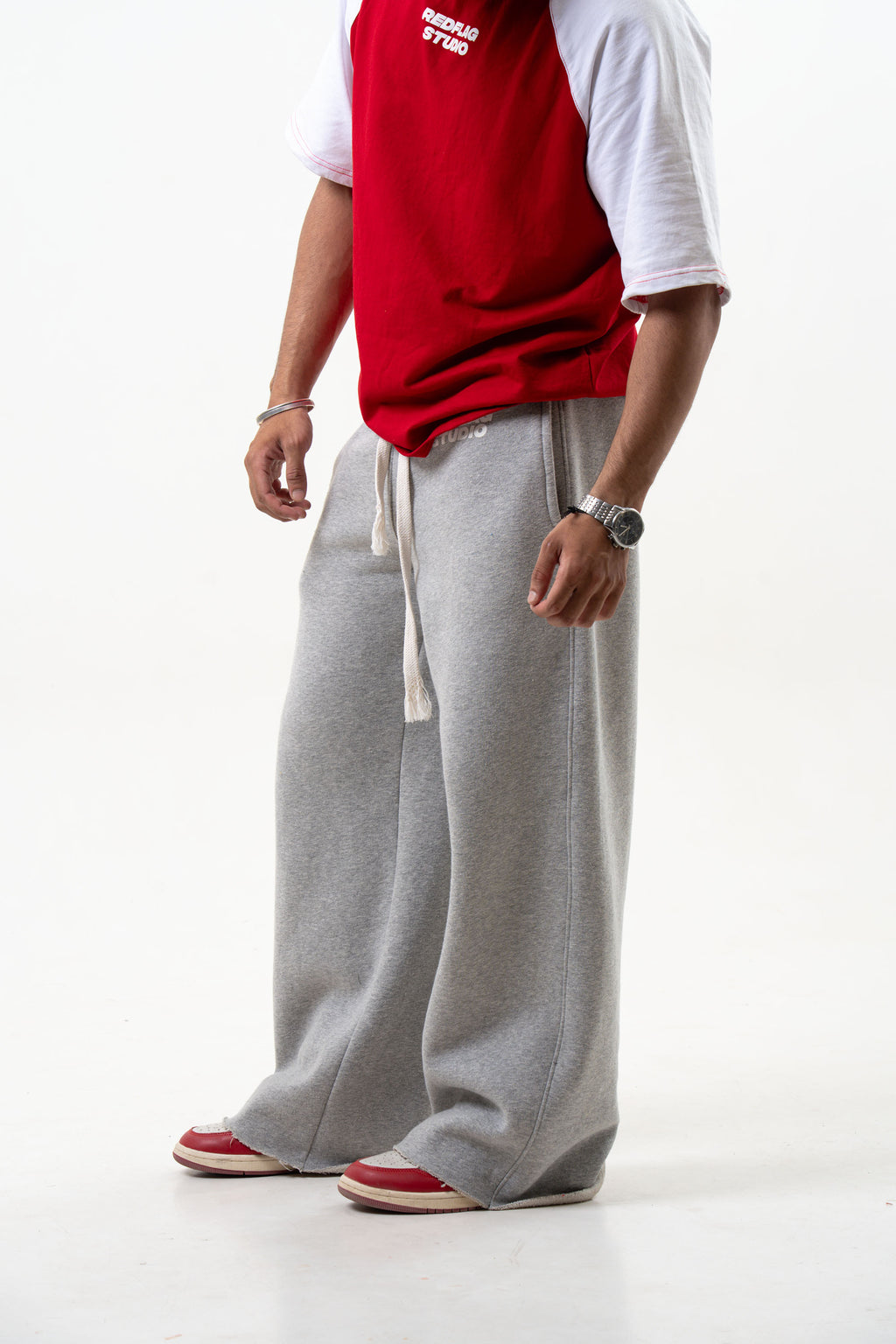NOT YOUR BASIC SWEATPANTS (GRAY)