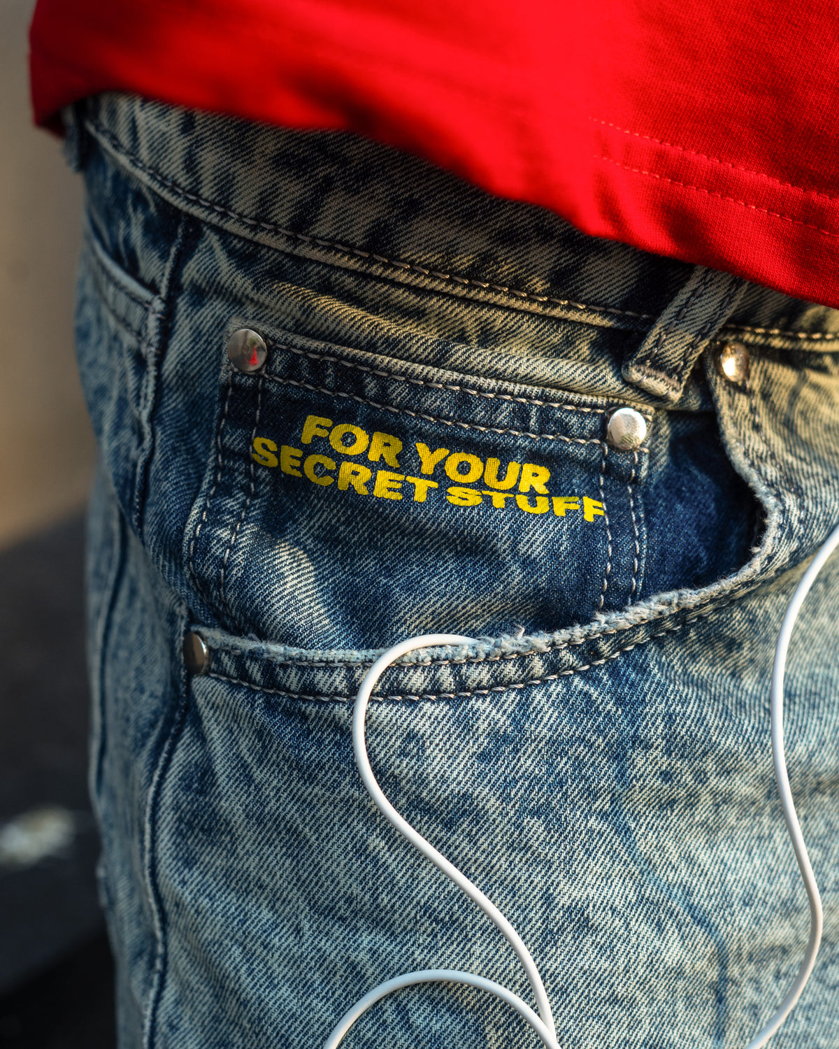 COR3 RUST BLUE JEANS