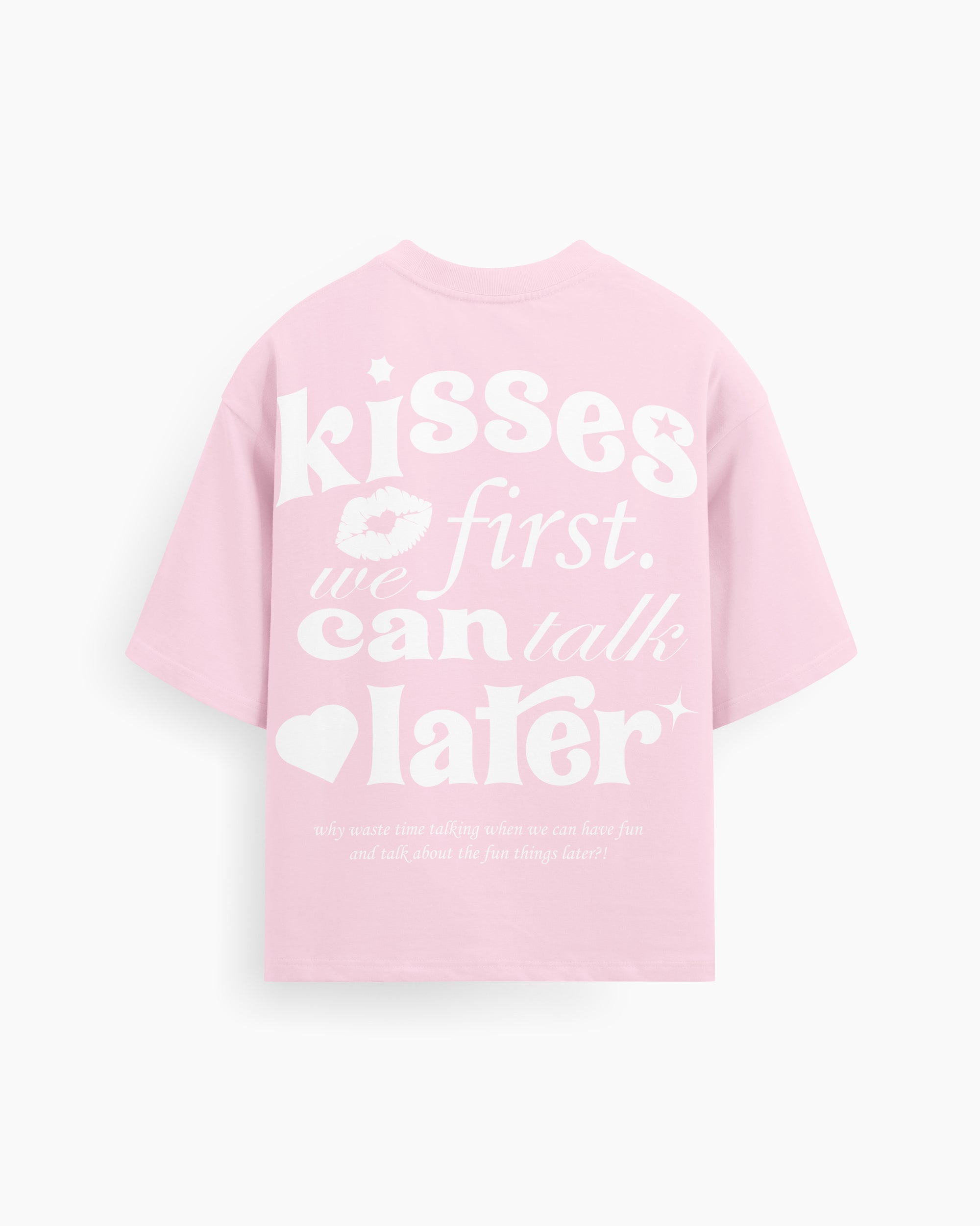 Kisses T-Shirt (Baby Pink)