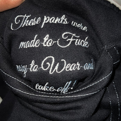 BASIC BLACK SWEATPANTS