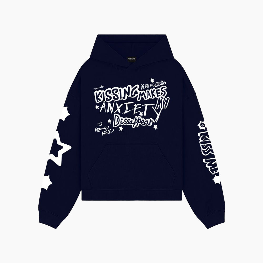 ANXIETY HOODIE (Navy)