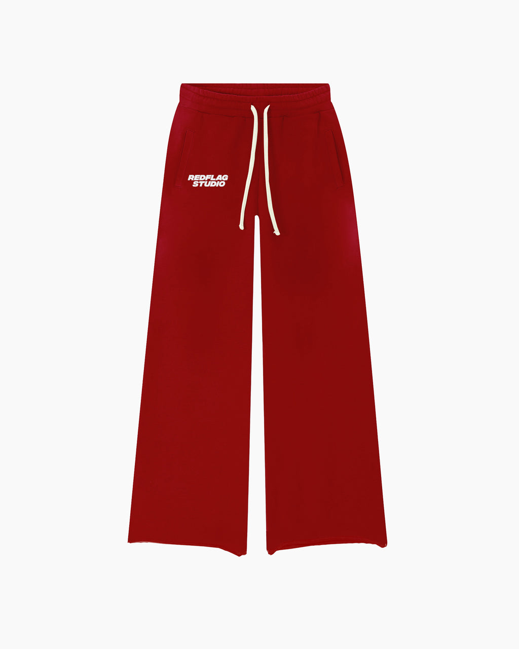 NOT YOUR BASIC SWEATPANTS (HOT RED)